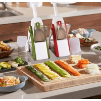 Мультислайсер терка для овощей - Brava Spring Slicer