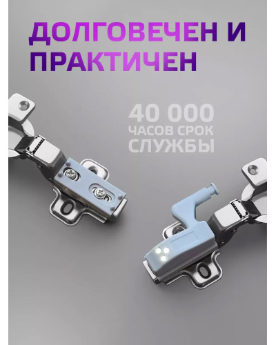 Светодиодный светильник на петлю для шкафа