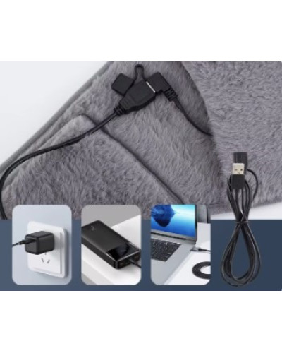 Электро нагревательный пояс с функцией USB-грелки для рук Электро нагревательный пояс с функцией USB-грелки для рук
