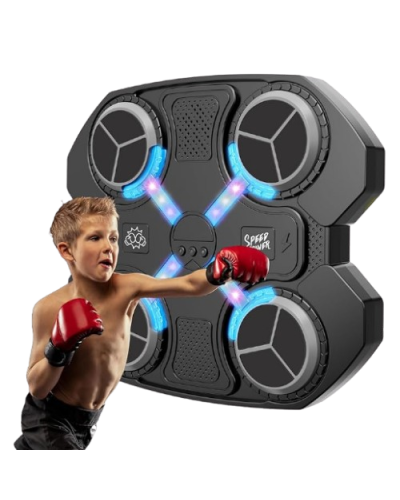 Детский настенный тренажер для бокса – интерактивная боксерская груша Music boxing target