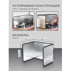 Защитный экран от брызг на плиту