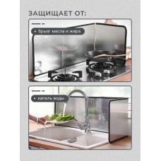 Защитный экран от брызг на плиту